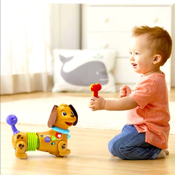 Vtech Toys Vtech Rattle Waggle Learning Pup He Sings Walks And